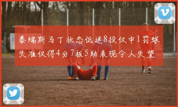 泰瑞斯马丁状态低迷8投仅中1罚球失准仅得4分7板5助表现令人失望